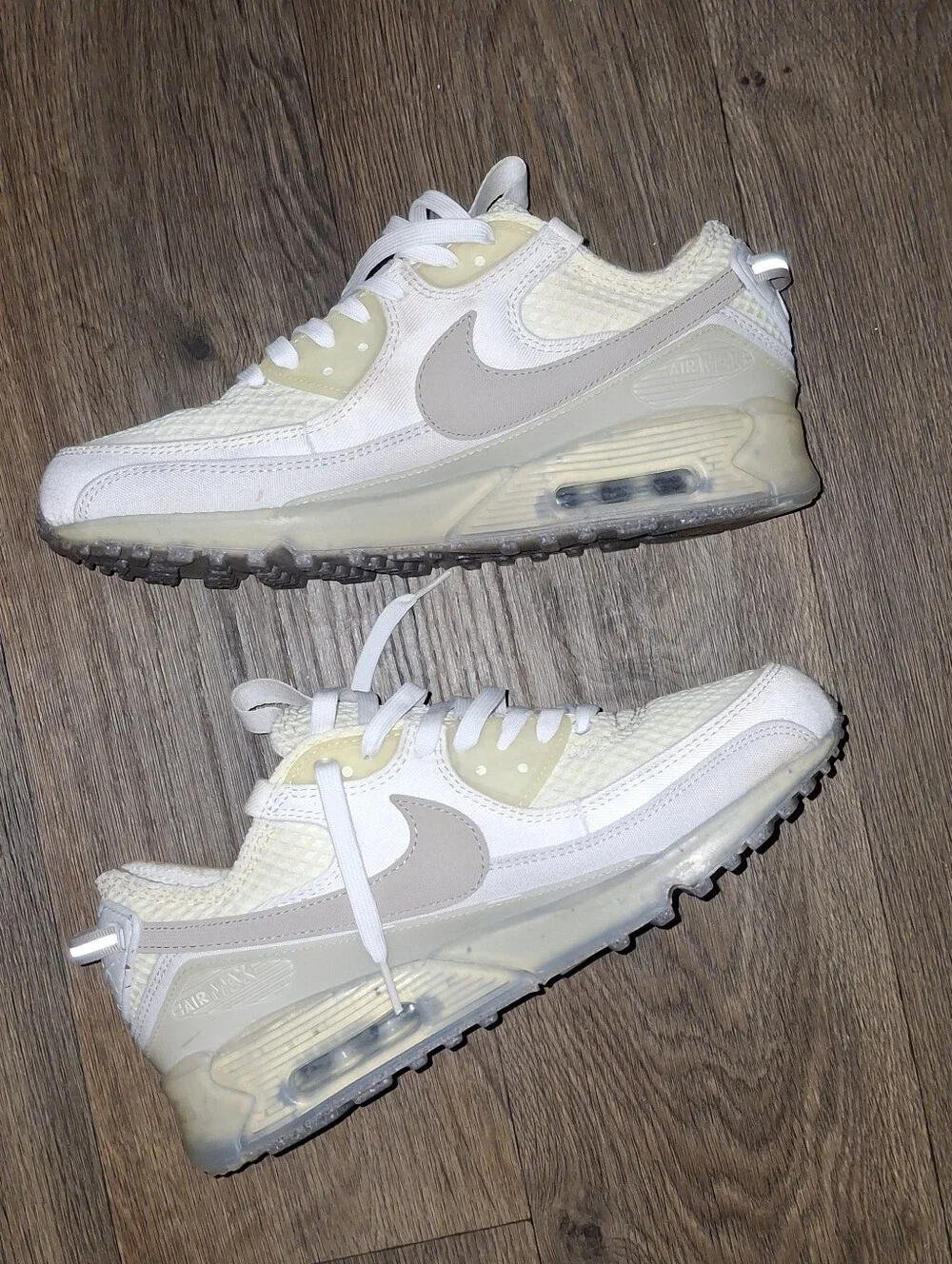 Nike Air Max Terrascape 90 In White Light Iron Ore Size Mens 9